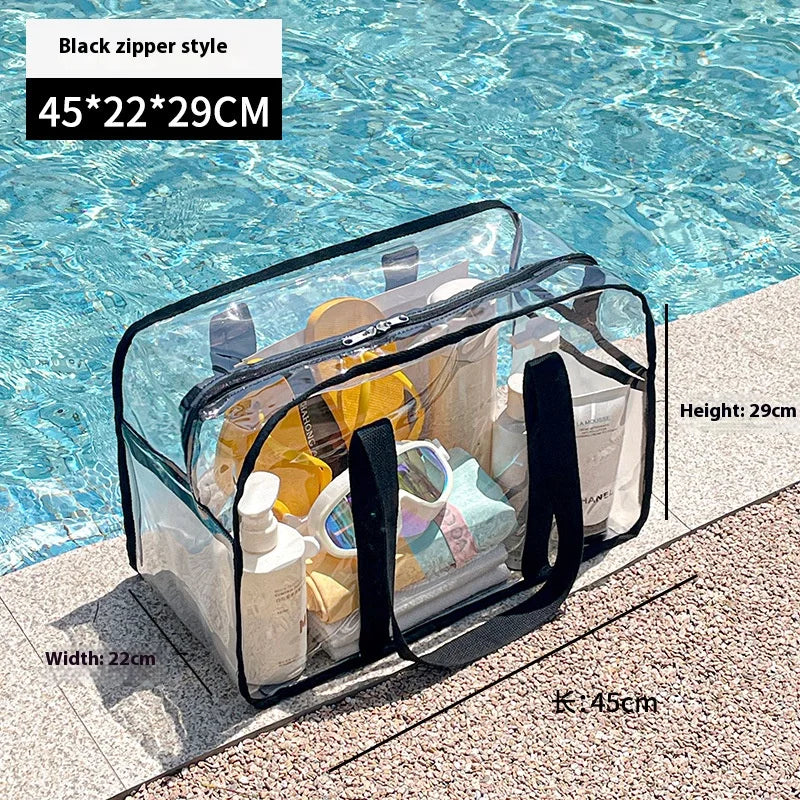 Travel bag Beach Dry Wet Double Swimming bag Portable Makeup Wash Handbag Travel Toiletry pouch Waterproof Cosmetic pouch