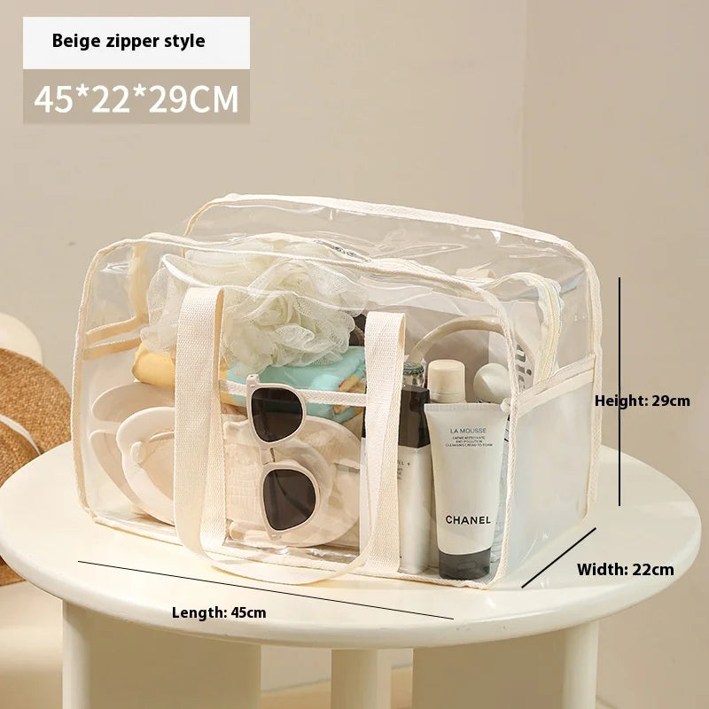 Travel bag Beach Dry Wet Double Swimming bag Portable Makeup Wash Handbag Travel Toiletry pouch Waterproof Cosmetic pouch