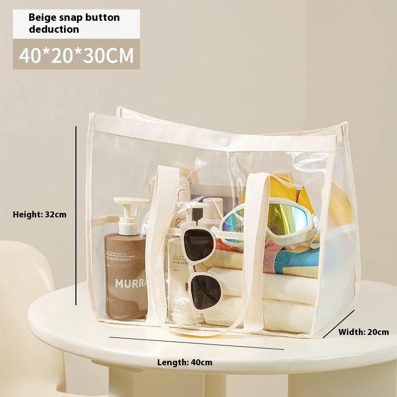 Travel bag Beach Dry Wet Double Swimming bag Portable Makeup Wash Handbag Travel Toiletry pouch Waterproof Cosmetic pouch