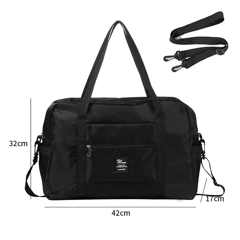 Travel Bags Large Capacity Foldable Clothes Luggage Organizer Waterproof Handbags Women Men Travel Clothes Storage Organizer