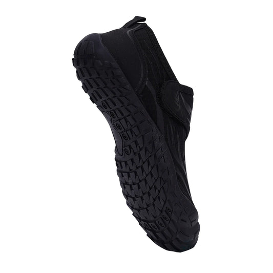 Unisex Water Shoes Lightweight Aqua Shoes Non Slip Barefoot Beach Shoes Hook and Loop Fastener Casual Wading Shoes for Men Women