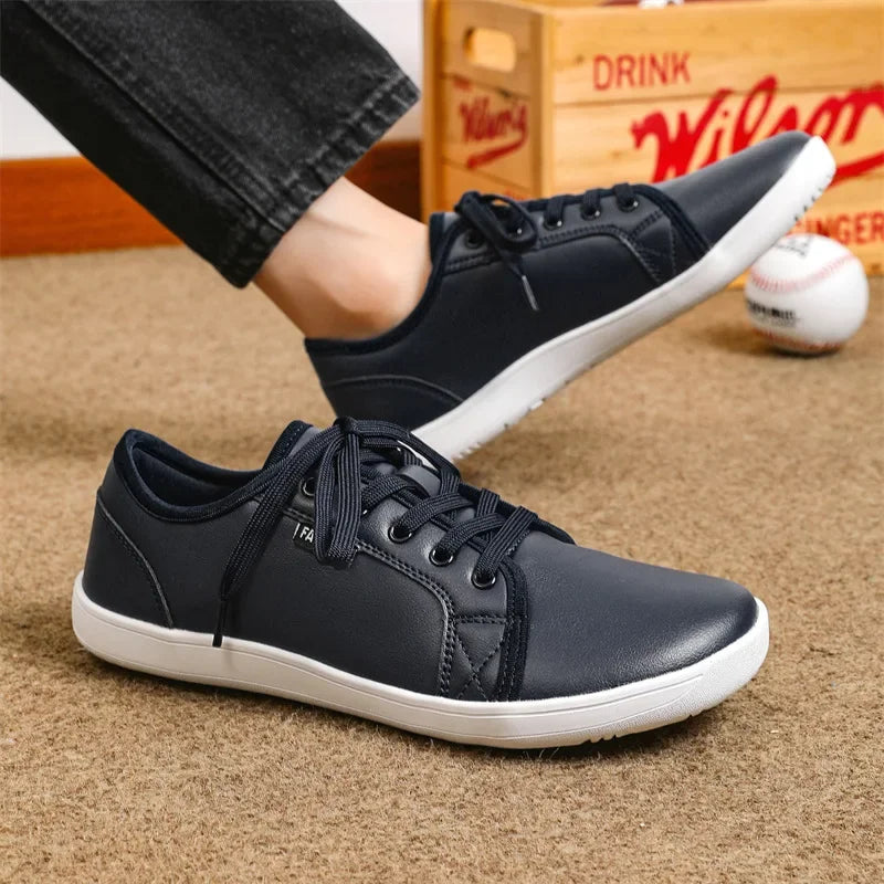 Unisex Wider Shoes Comfortable Men Barefoot Wide-toed Shoes Fashion Big Size Causal Sneakers Outdoor Breathable Men Walking Shoe