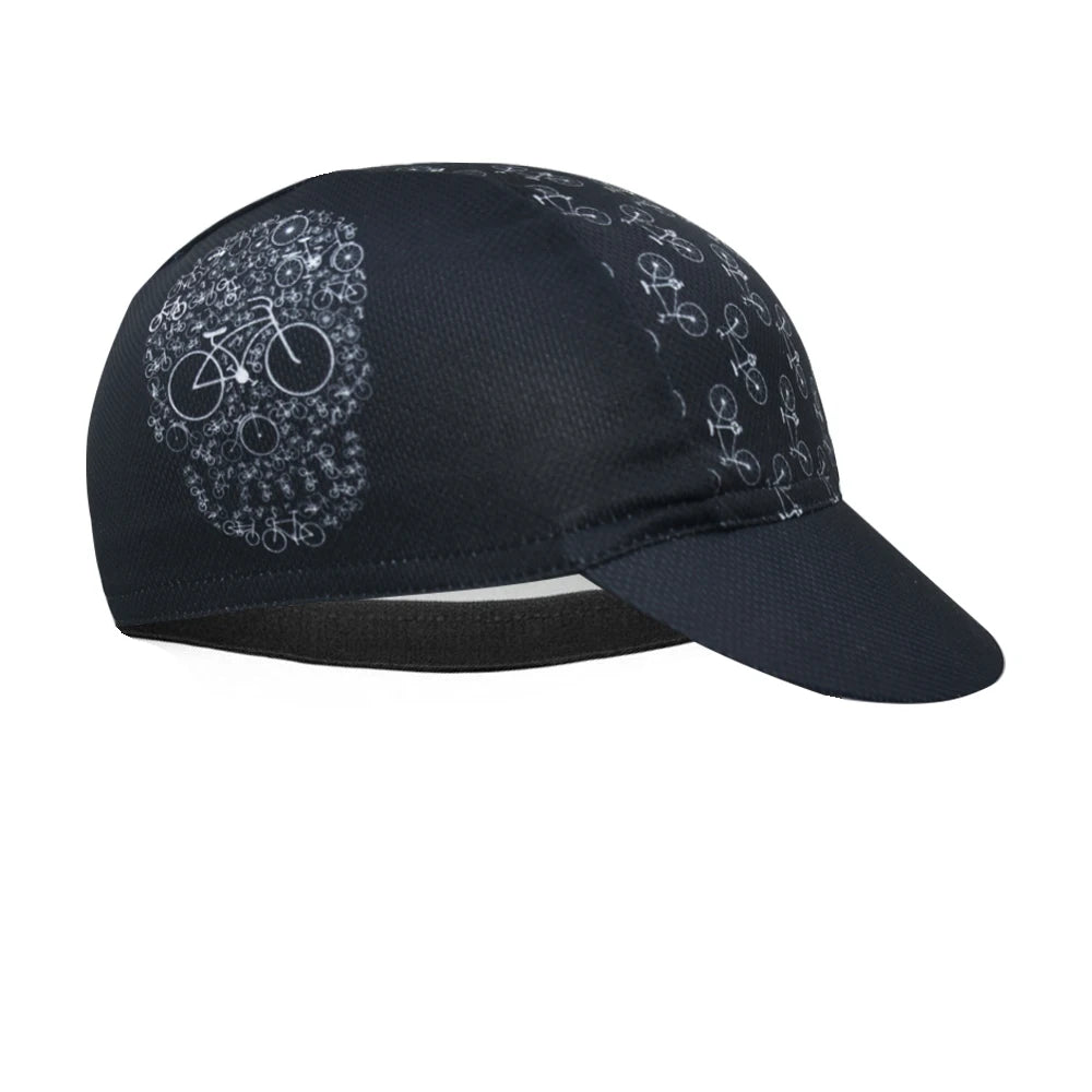 Pedal for Air Cycling Cap Funny Road Bicycle Cap Summer Breathable Black Bike Headwear Men and Women Gorra Ciclismo