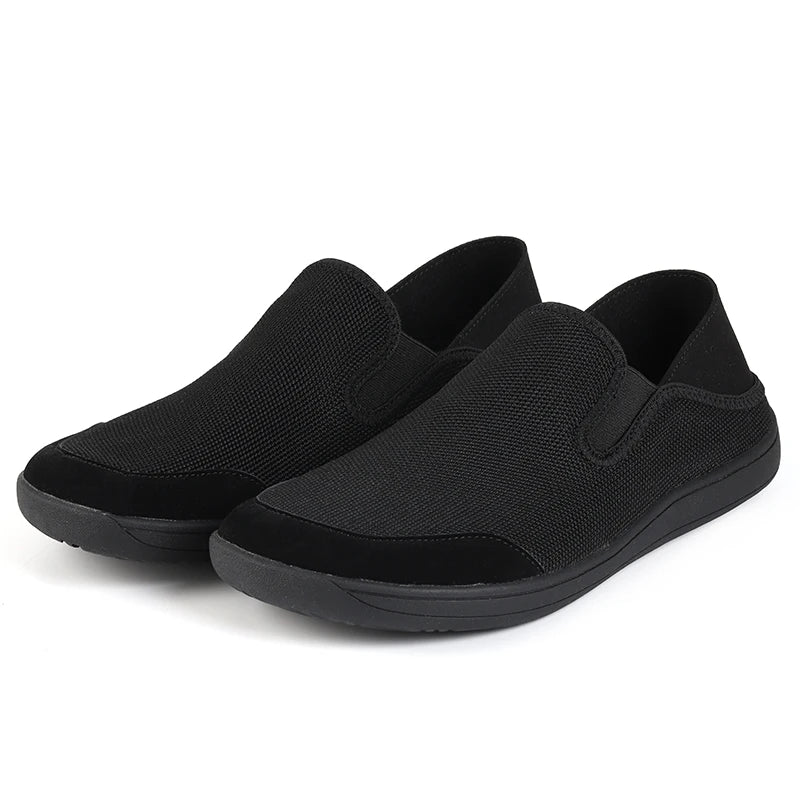 Unisex Wide Barefoot Shoes for Men Outdoor Trail Running Minimalist Men's Shoes Breathable No shoelaces Sneakers for Men