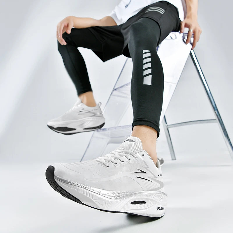 Unisex Sports Shoes Carbon Plate Walking Running Sneakers Shock-Absorbing Marathon Racing Athletics Training for Men's&Women