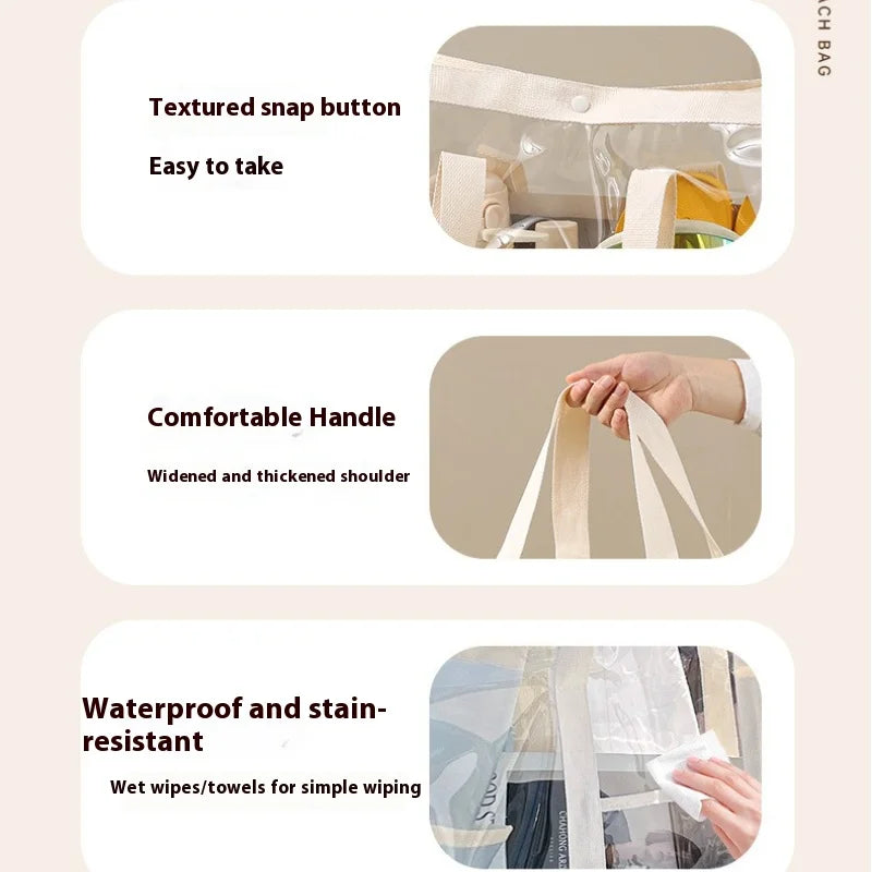 Travel bag Beach Dry Wet Double Swimming bag Portable Makeup Wash Handbag Travel Toiletry pouch Waterproof Cosmetic pouch