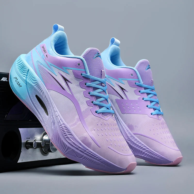 Unisex Sports Shoes Carbon Plate Walking Running Sneakers Shock-Absorbing Marathon Racing Athletics Training for Men's&Women