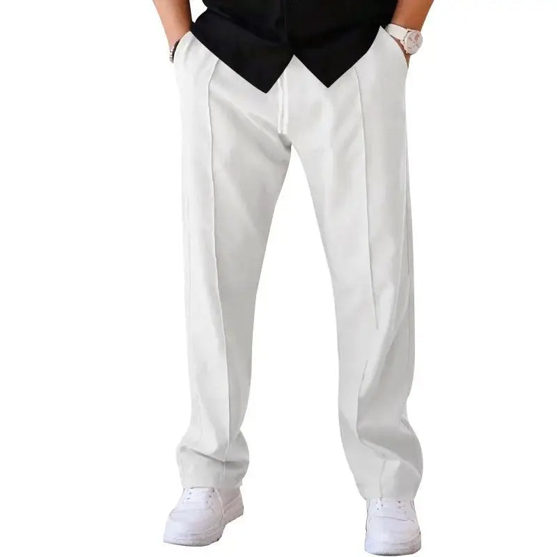 Spring Autumn Men's Sweatpants Korean Faion Sportswear Straight Leg Eighteen Pants Youthful Vitali Sle Casual Trousers