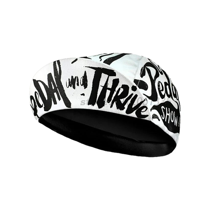 Pedal for Air Cycling Cap Funny Road Bicycle Cap Summer Breathable Black Bike Headwear Men and Women Gorra Ciclismo