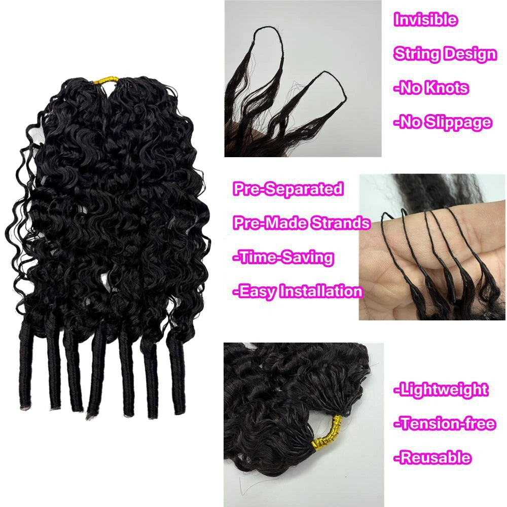 Feather Crochet Hair Extensions Burmese Curly Hair Brazilian Raw Curly Hair Water Wave Bundles Pixie Curl Bundles 100%Human Hair