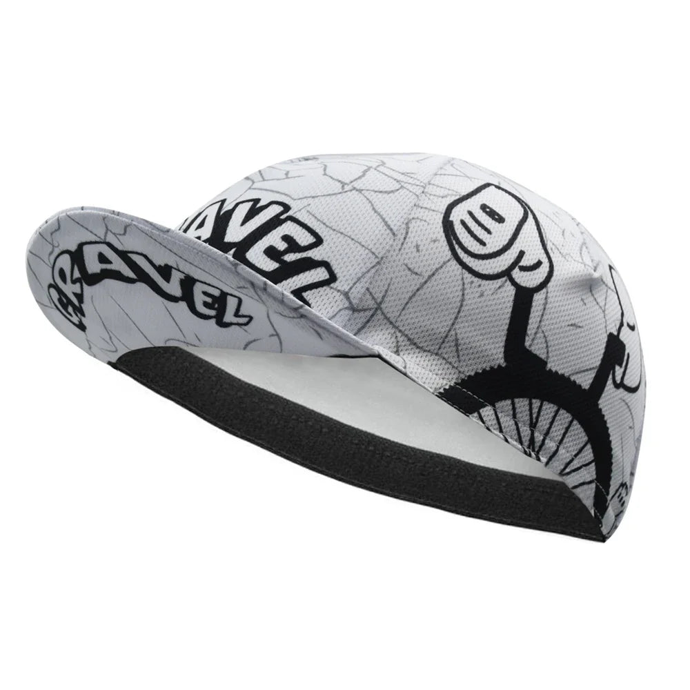 Gravel Cycling Caps Funny Road Bicycle Cap Bike Headwear Quick Drying Cycling Hat Gorra Ciclismo