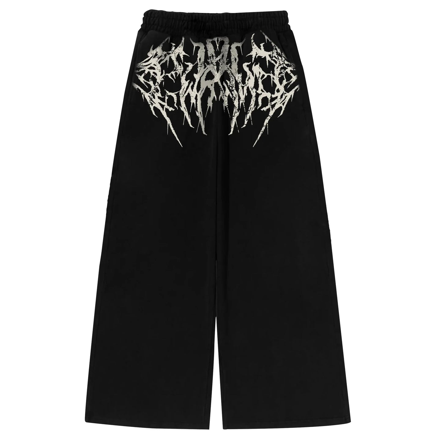 Unisex Streetwear Gym Pants Men Women Casual Drawstring Loose Fit Workout Wide Leg Trousers Jogger Alternative Fitness Fashion